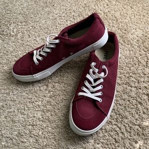 Brand New Burgundy Five Four Sneakers